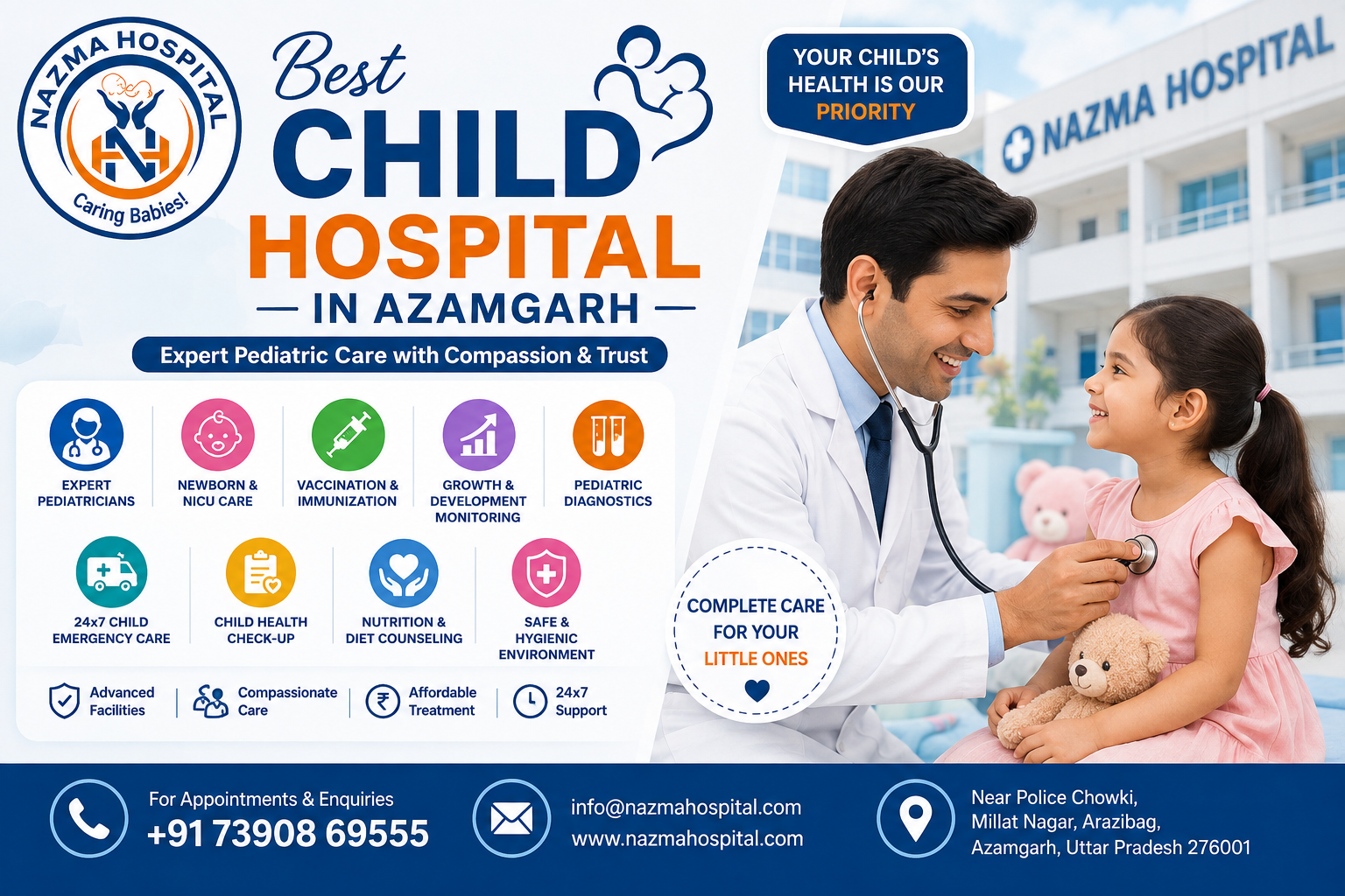 Best Child Hospital in Azamgarh