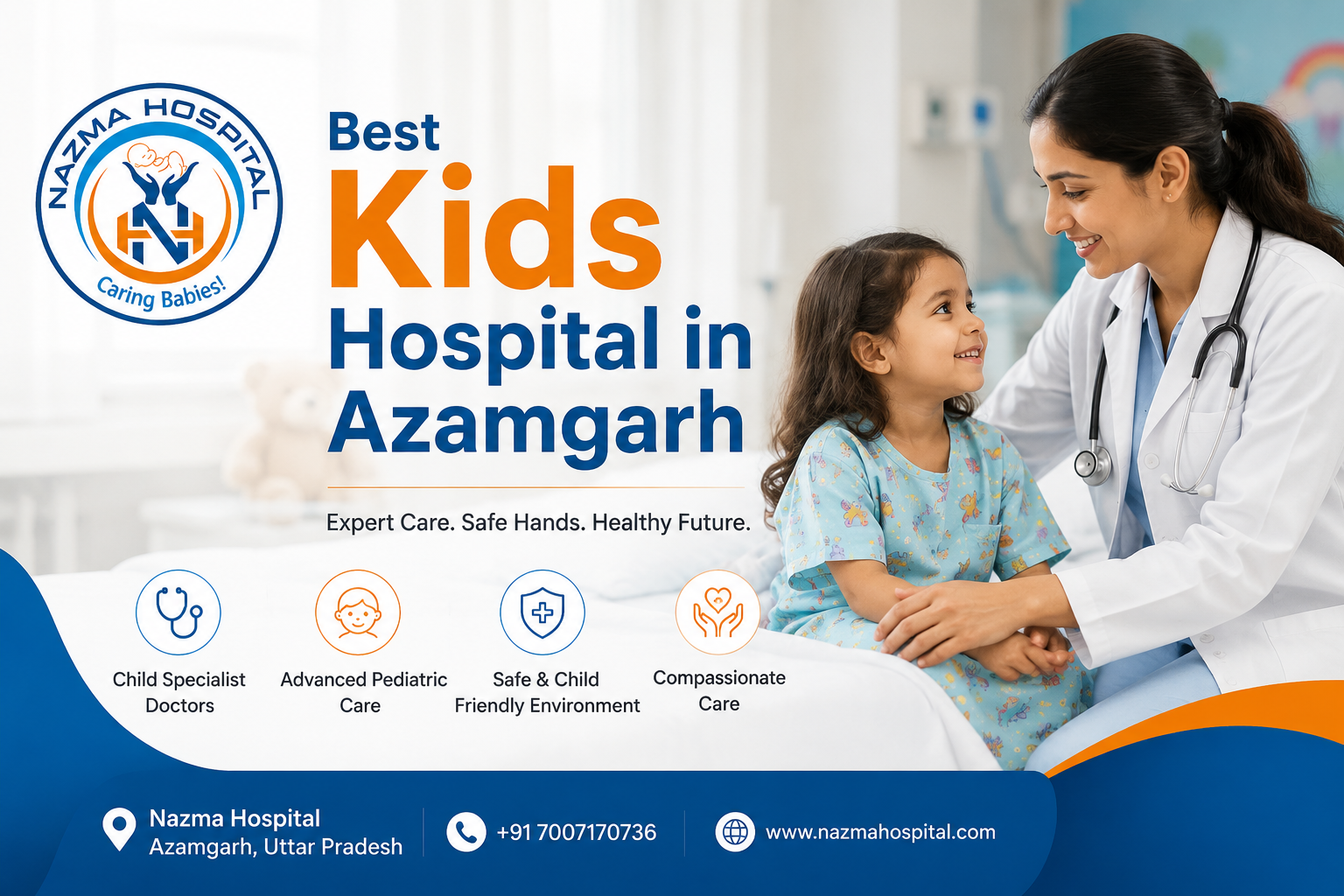 Best Kids Hospital in Azamgarh - Nazma Hospital