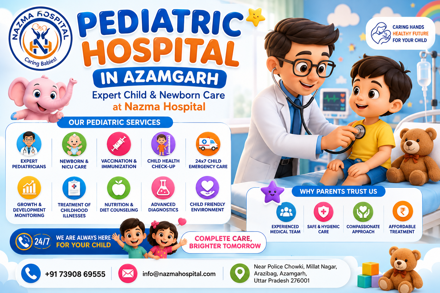 Pediatric Hospital in Azamgarh
