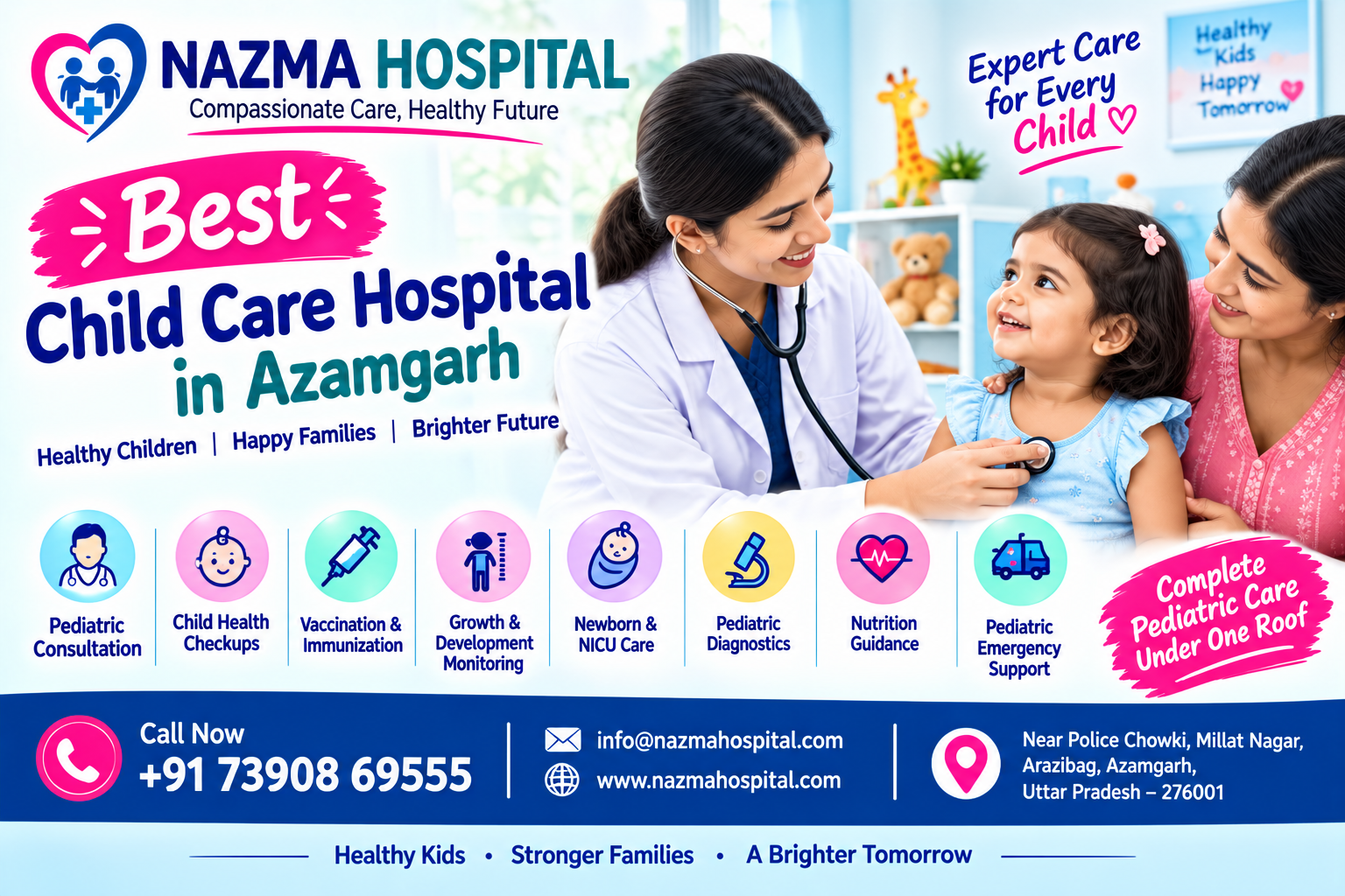 Best Child Care Hospital in Azamgarh | Nazma Hospital