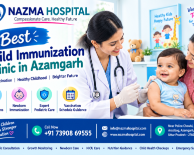 Best Child Immunization Clinic in Azamgarh | Nazma Hospital